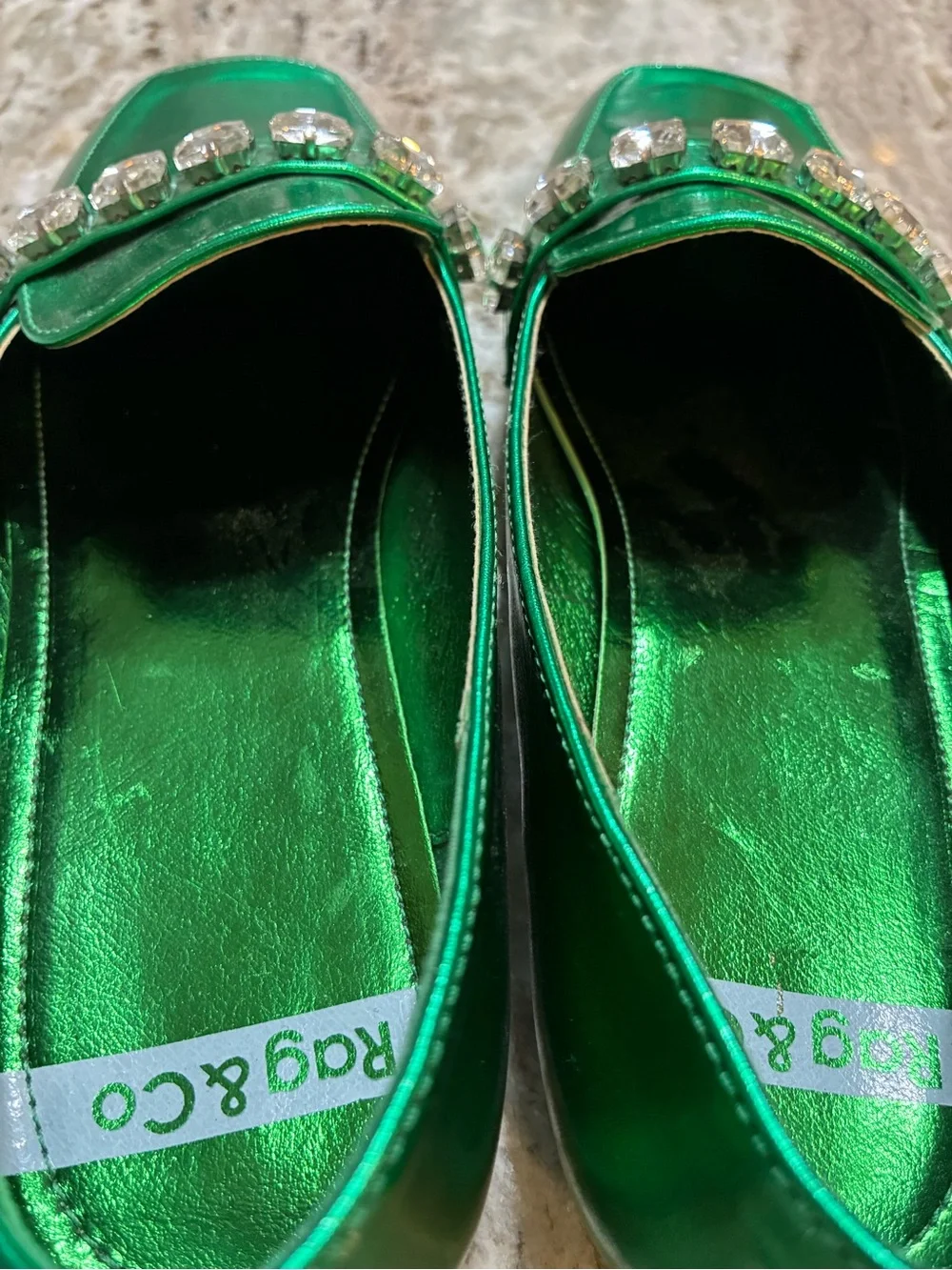 Rag & Co sleek emerald